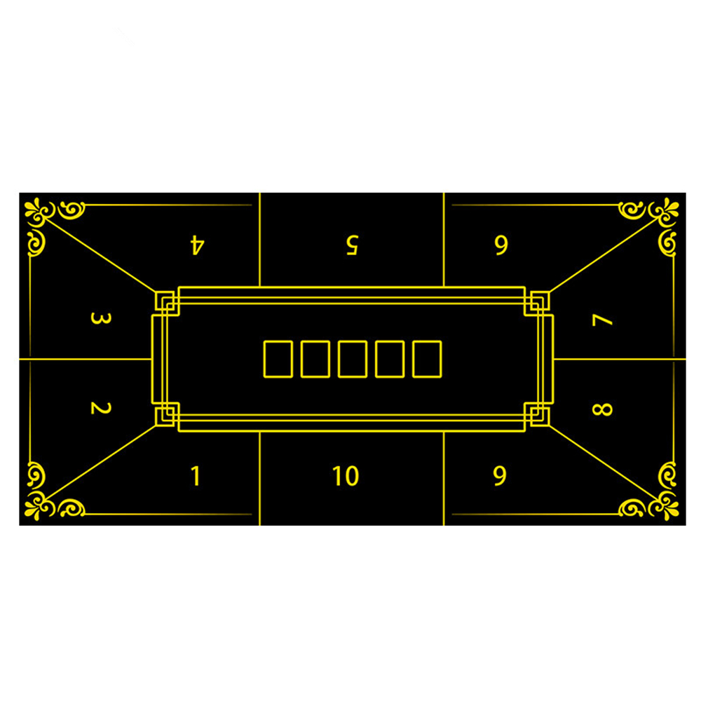 Gaming Accessories Table - Alas Meja Poker Karet Tebal, Alas