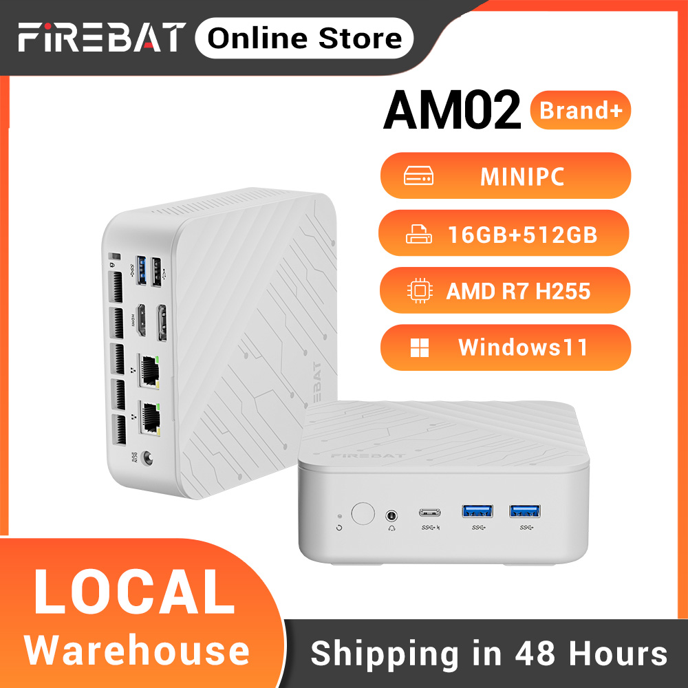 Amd Cpu Ryzen 7 - FIREBAT AM02 Mini PC AMD Ryzen