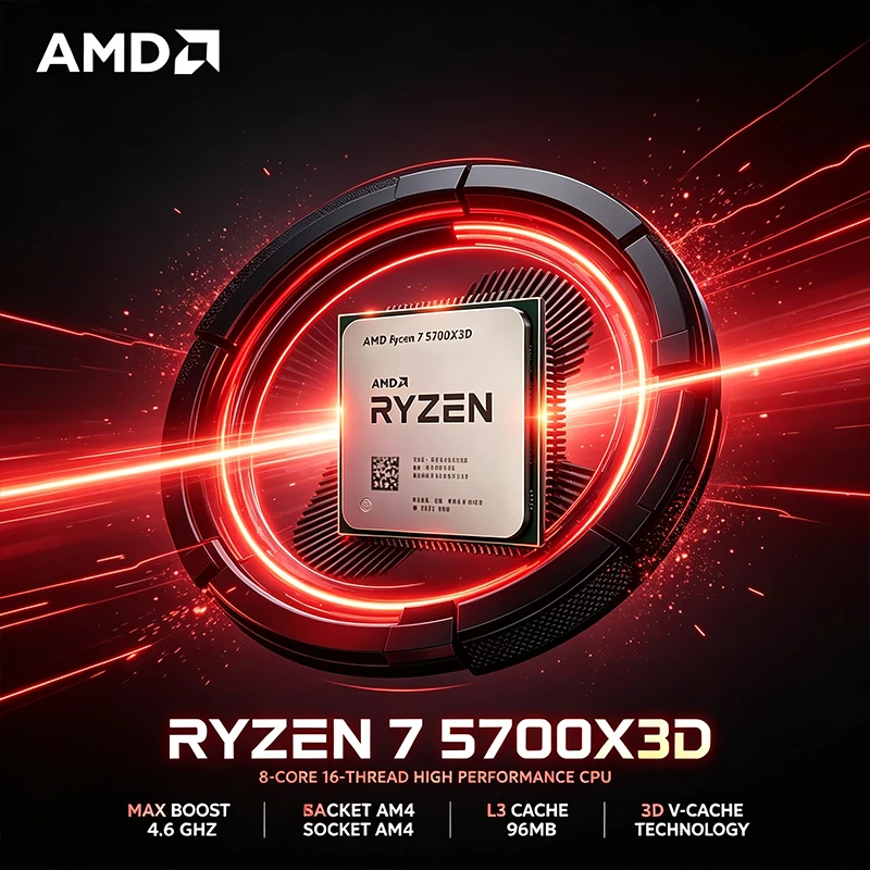 Amd Cpu Ryzen 7 - AMD Ryzen 7 5700X3D, CPU untuk