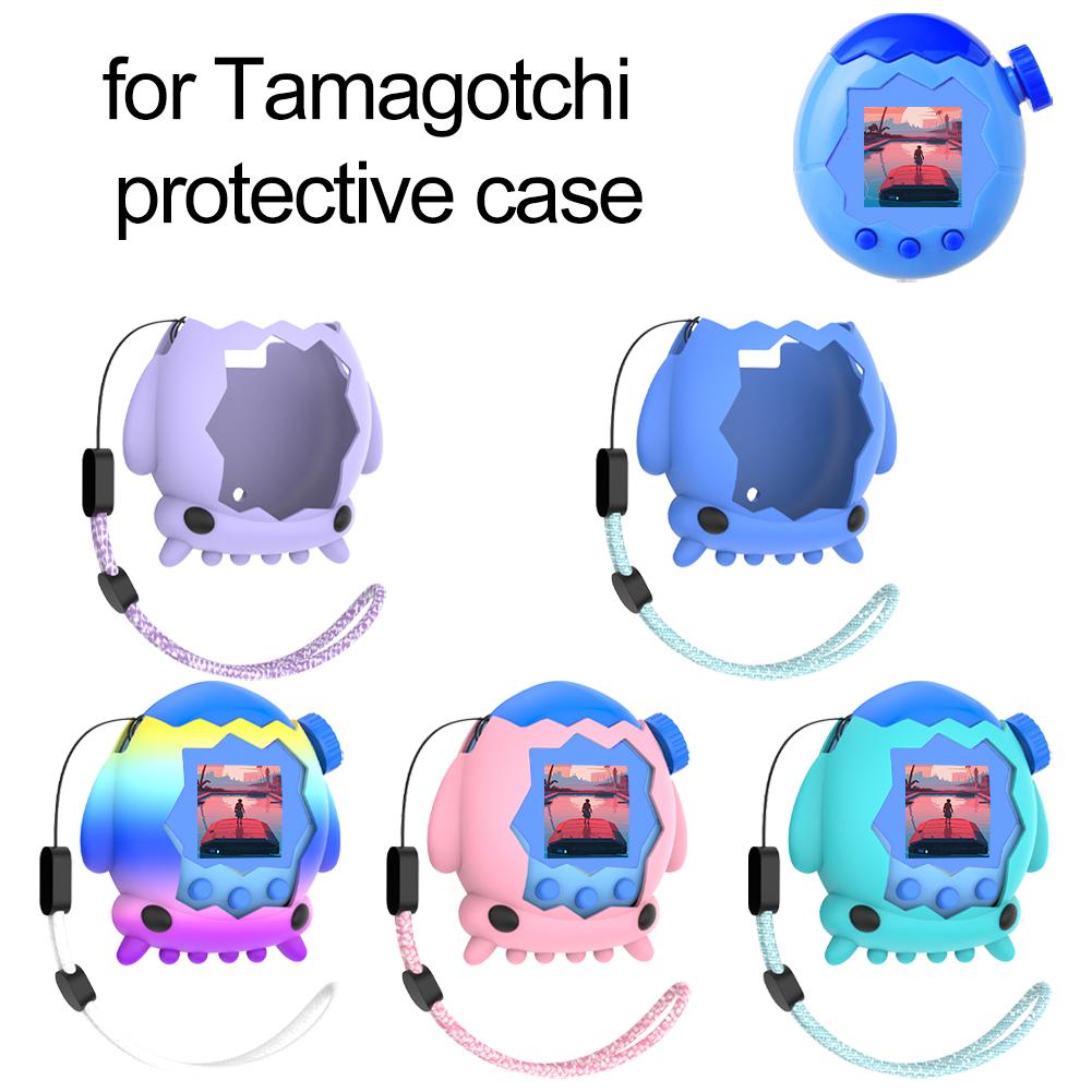 Gaming Accessories Kawaii - Casing Silikon Tamagotchi Paradise, Perlindungan 360