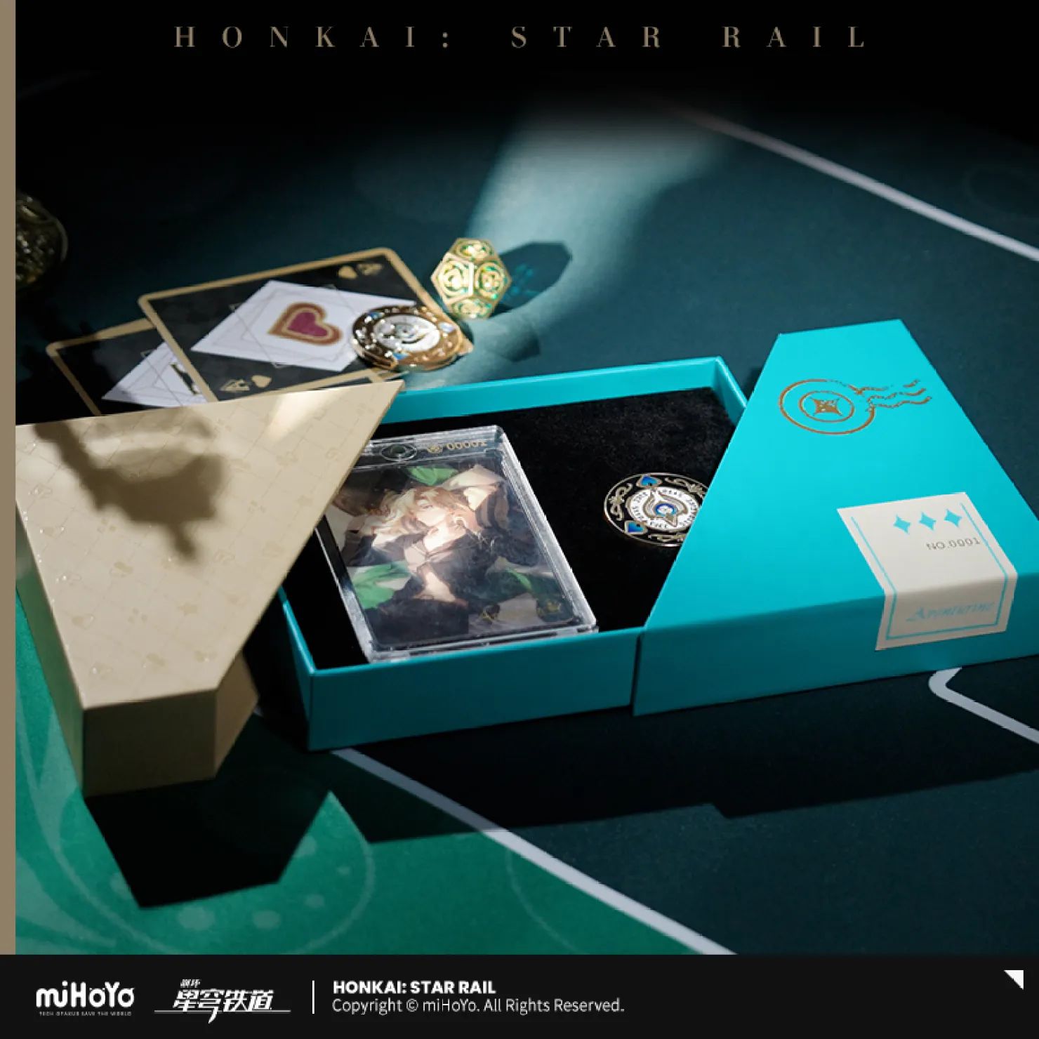Gaming Accessories Box - [Asli] Aventurine karakter Prop kotak hadiah