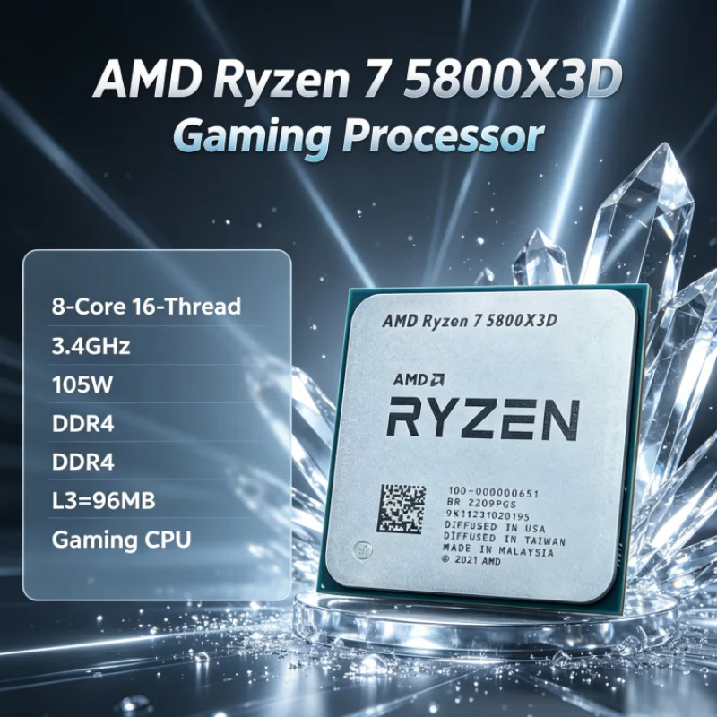 Amd Cpu Ryzen 7 - AMD R7 5800X3D 96 MB Prosesor