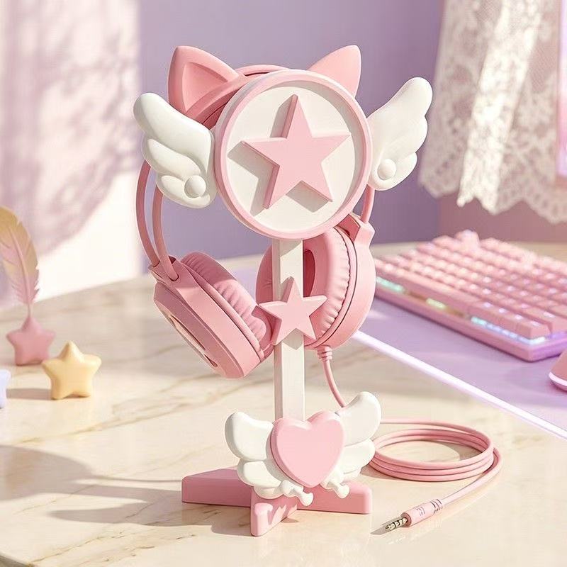 Gaming Accessories Kawaii - Penyangga Headphone Gaya Jepang Dekorasi Ruang
