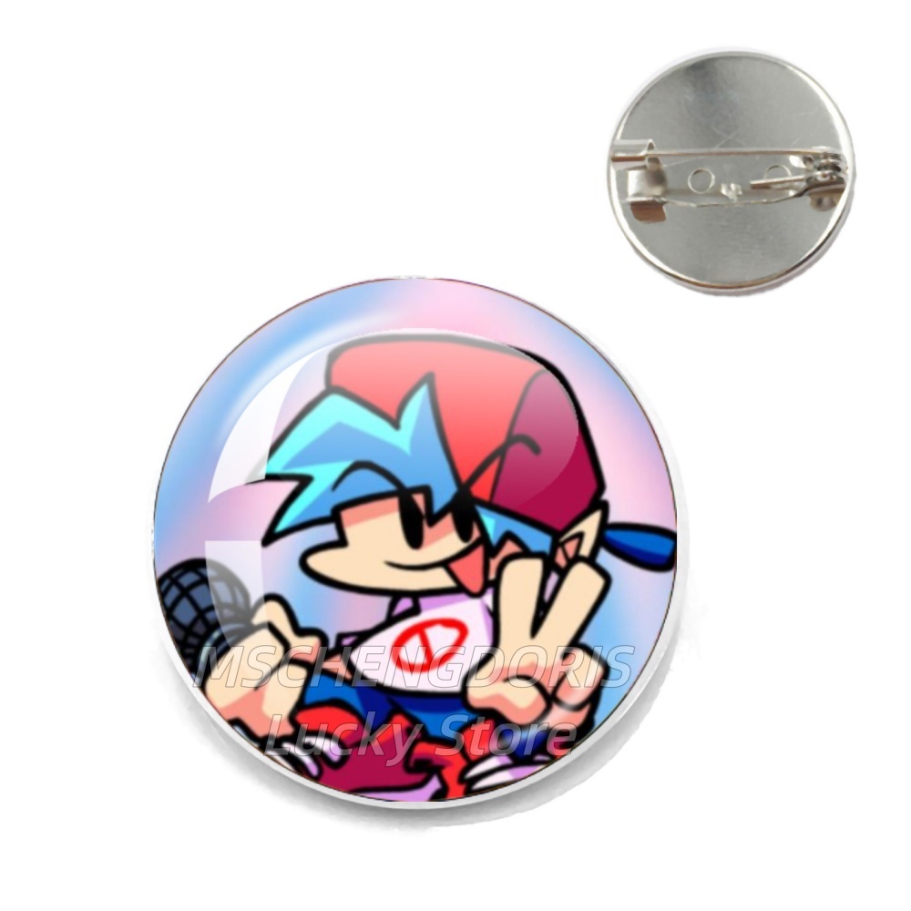 Friday Night Funkin' Pins Boyf - Gaming Accessories Gift For Boyfriend ulasan dan harga