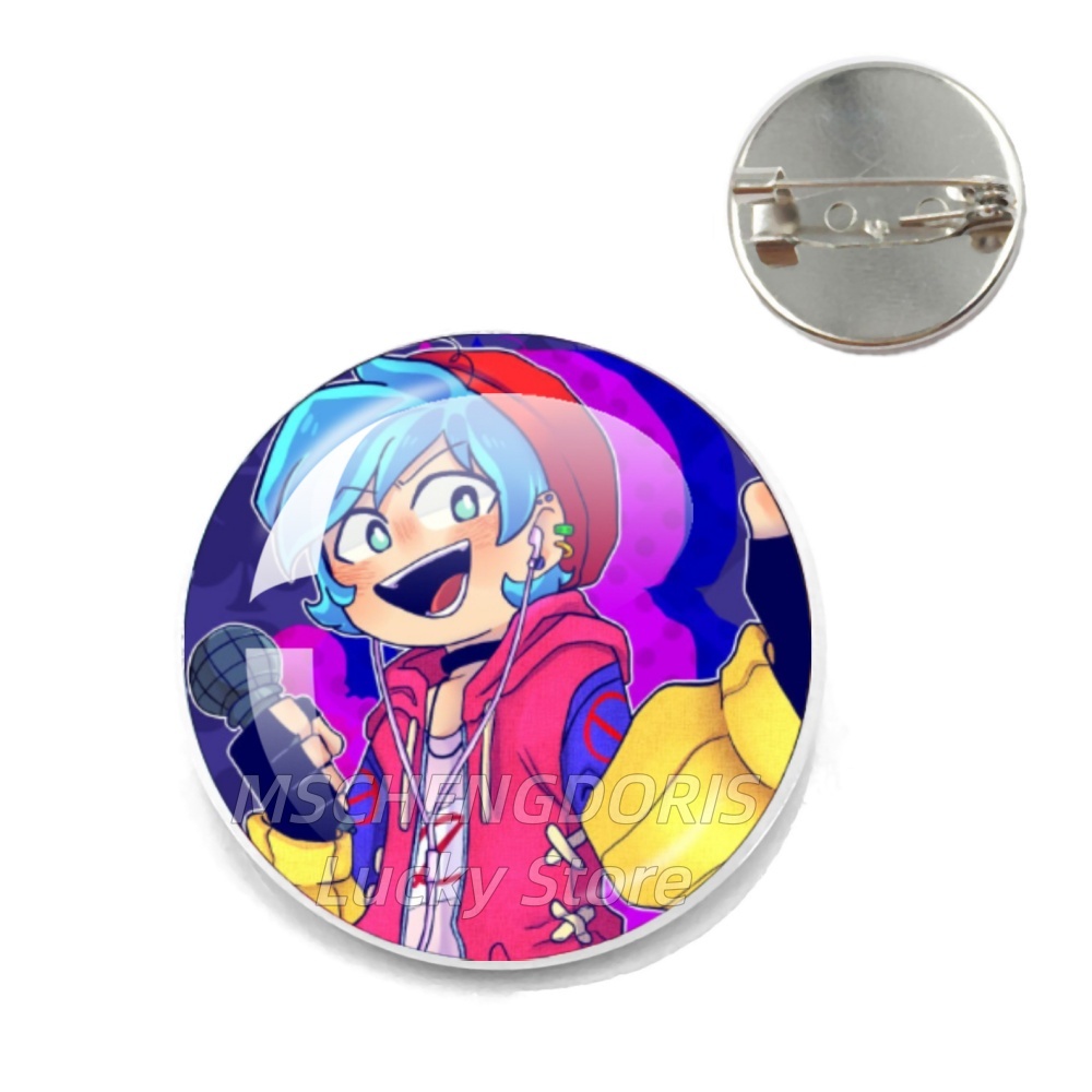 Friday Night Funkin' Pins Boyf - Gaming Accessories Gift For Boyfriend ulasan dan harga