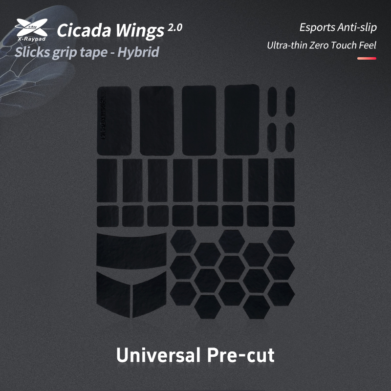 X-Raypad Cicada Wings V2 Slick - Mouse Bungee Spring ulasan dan harga