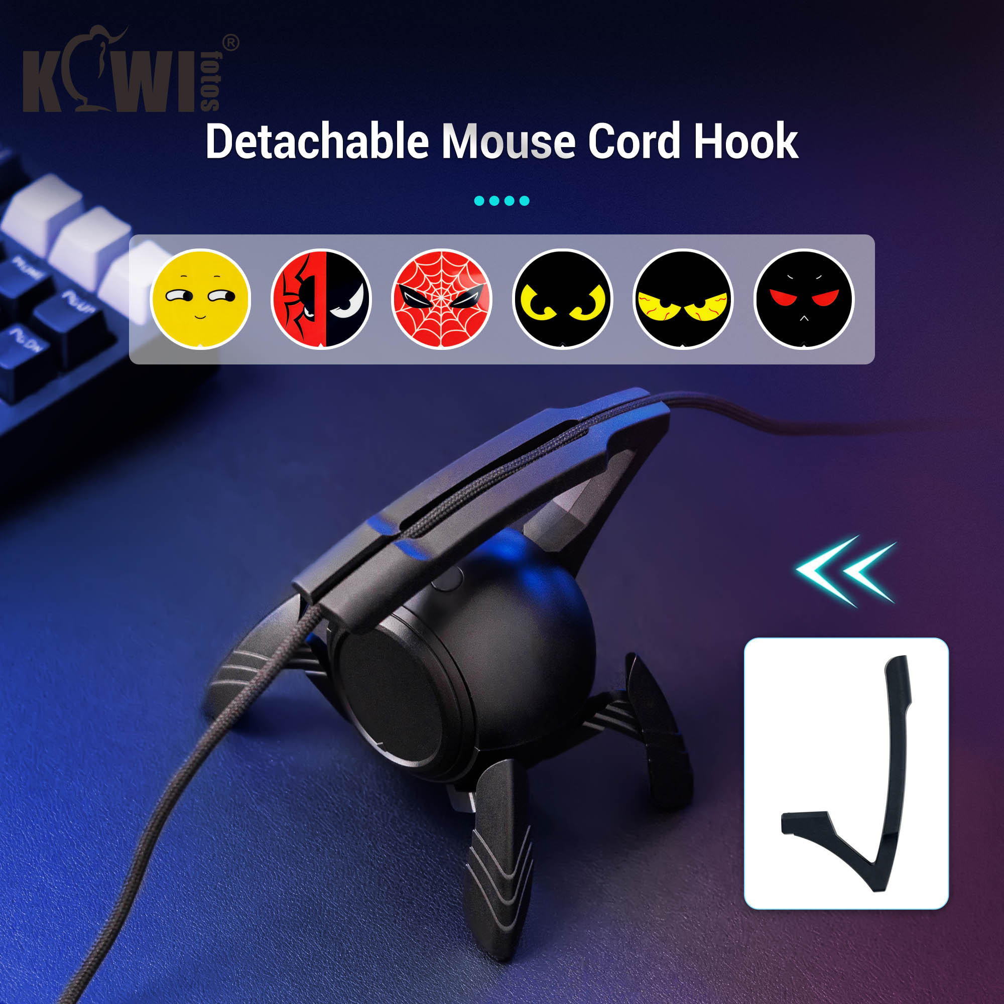 Pemegang kabel Mouse Gaming, p - Mouse Bungee Spring ulasan dan harga