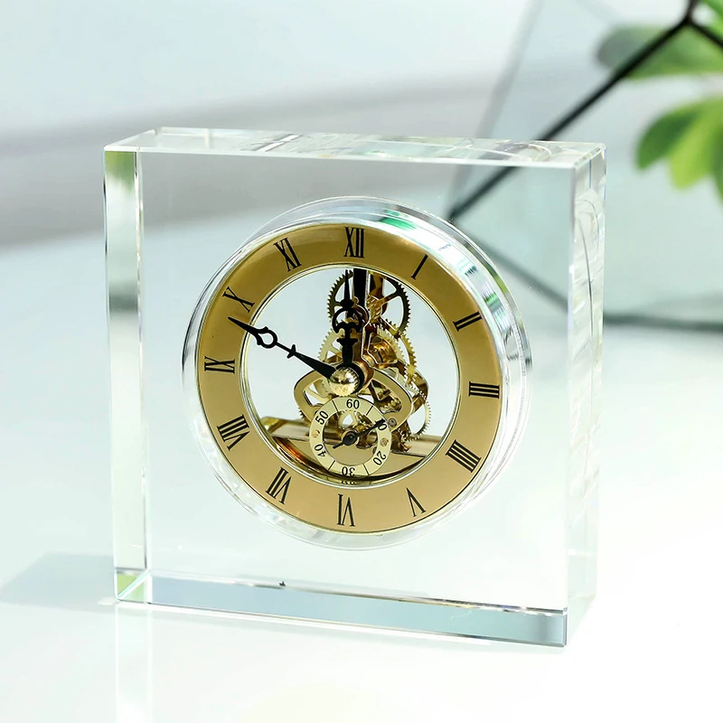 Jam Meja Kristal Senyap Mewah  - Accessories For Your Gaming Room ulasan dan harga