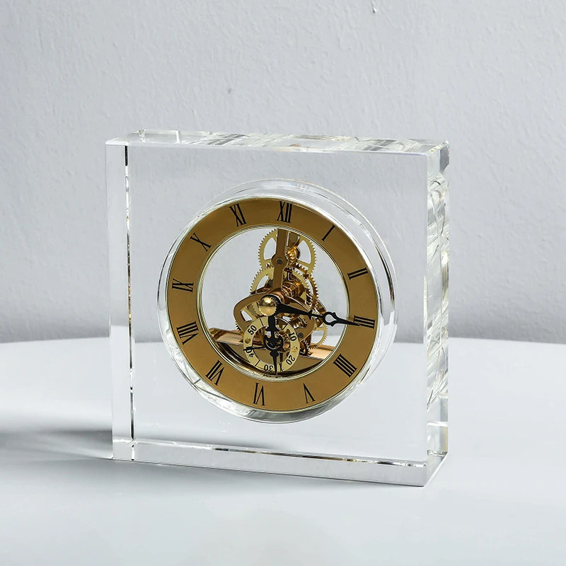 Jam Meja Kristal Senyap Mewah  - Accessories For Your Gaming Room ulasan dan harga