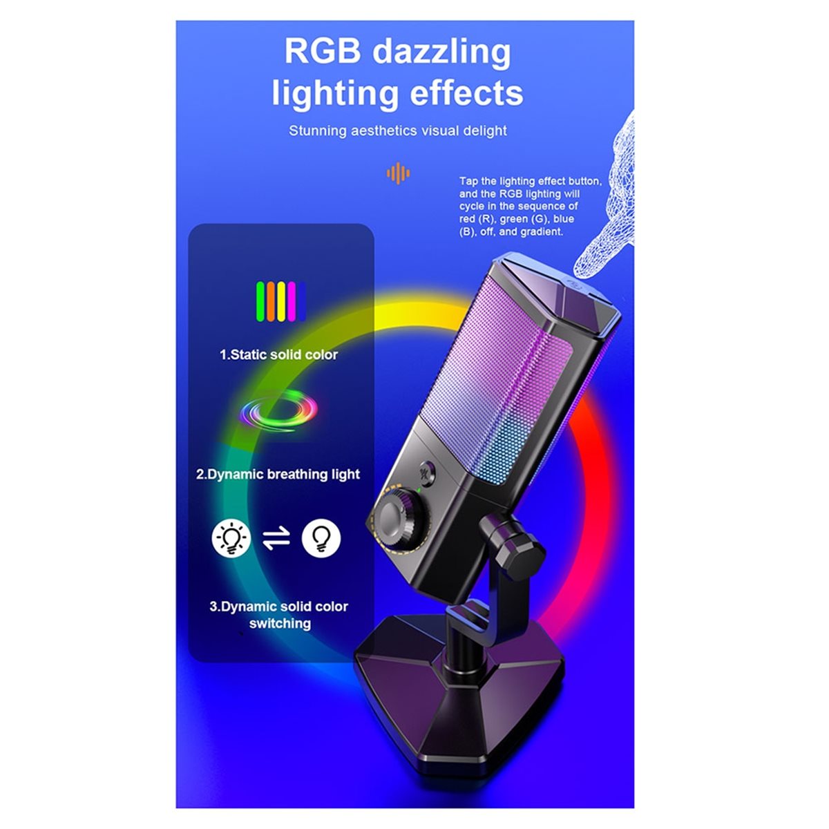 Dapat membeli Mikrofon RGB Gam - Gaming Accessories To Buy ulasan dan harga
