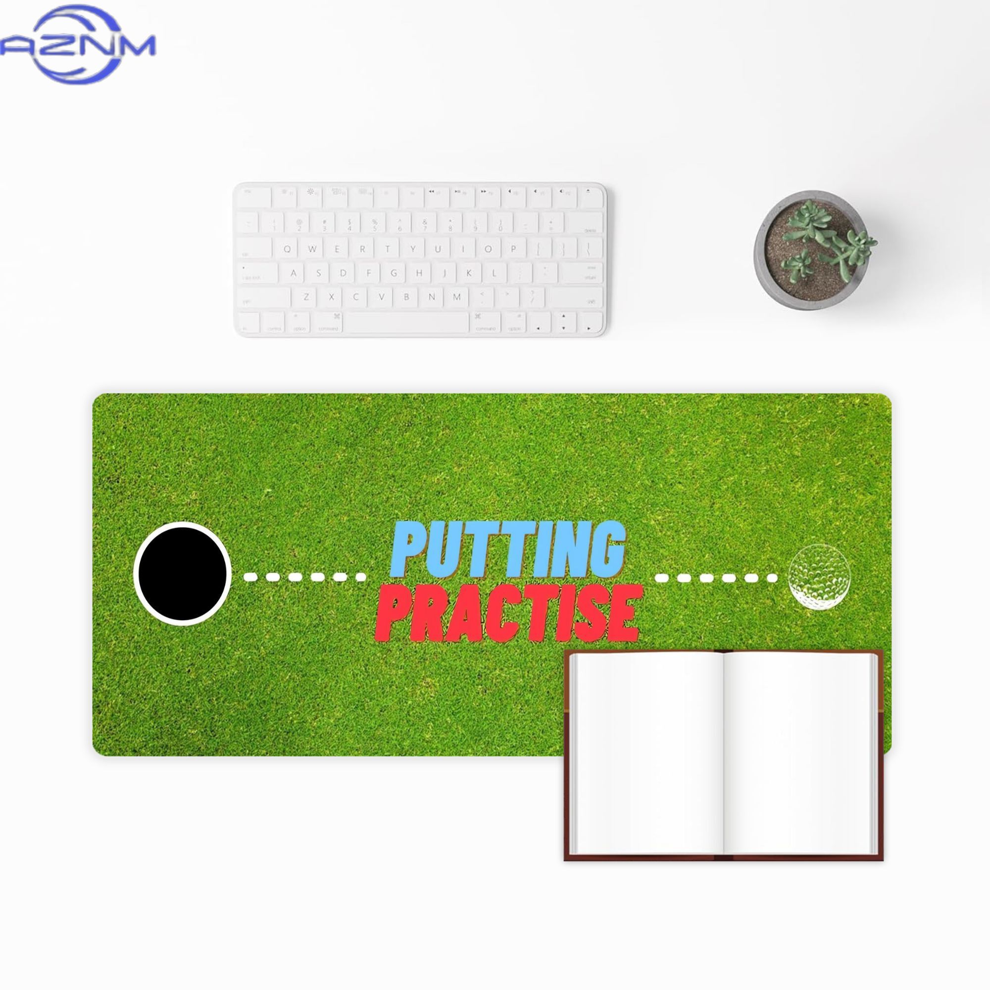 Alas Meja Golf Putting Green u - Desk Corner Mat ulasan dan harga