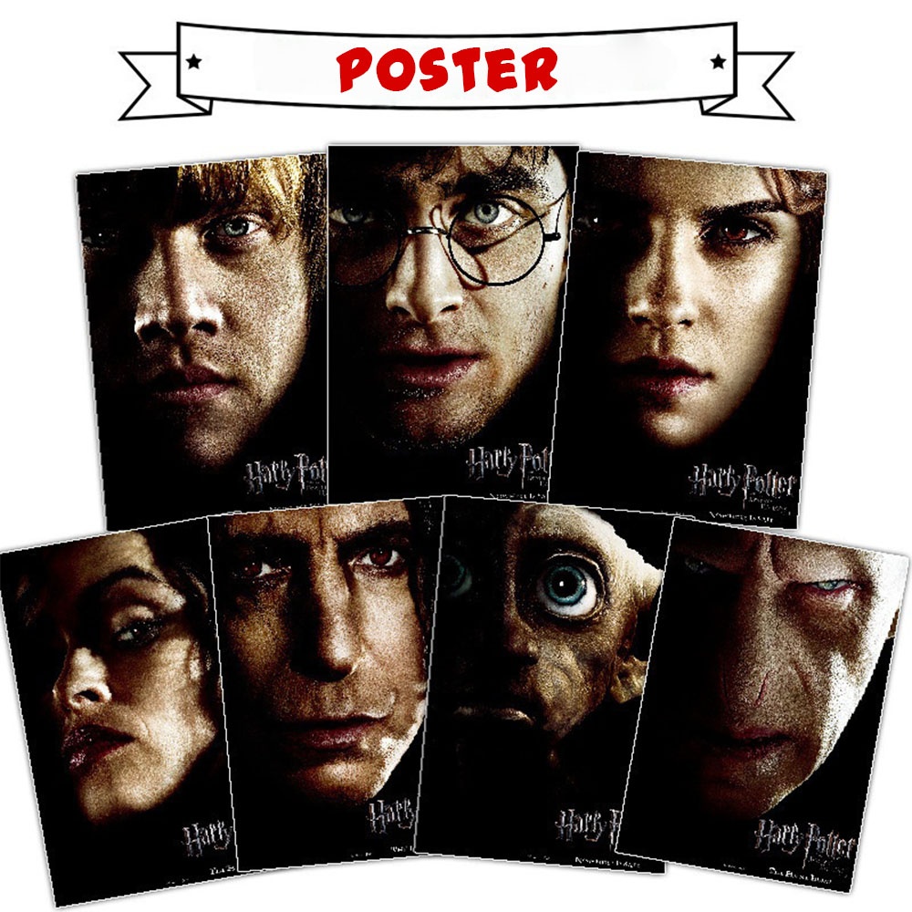 Poster Harry Potter Asli Cetak - Gaming Accessories Wall ulasan dan harga