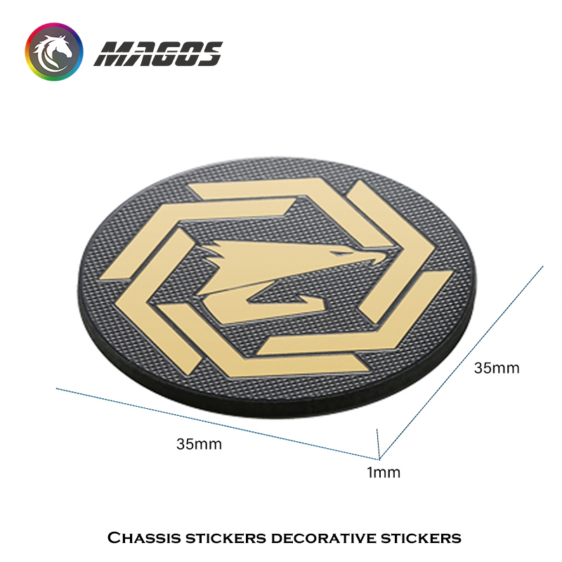 Casing komputer stiker logam R - Gaming Accessories Room ulasan dan harga