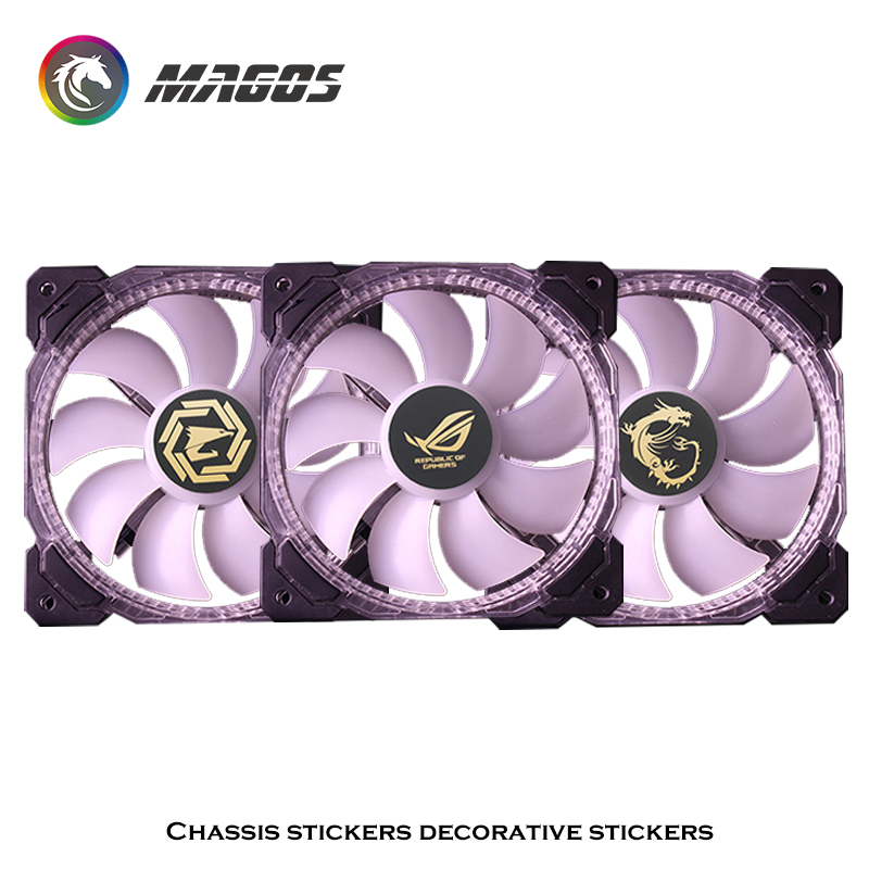 Casing komputer stiker logam R - Gaming Accessories Room ulasan dan harga
