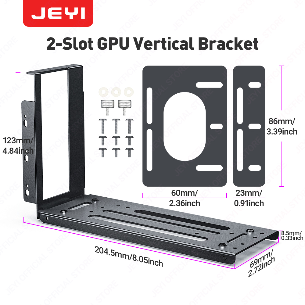 JEYI Braket Pemasangan Kartu G - Pcie Extension Cable ulasan dan harga