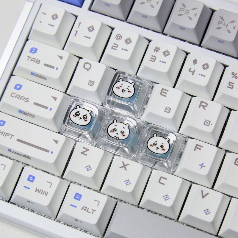 Chiikawa 4 Buah Keycap Transpa - Gaming Accessories Room ulasan dan harga