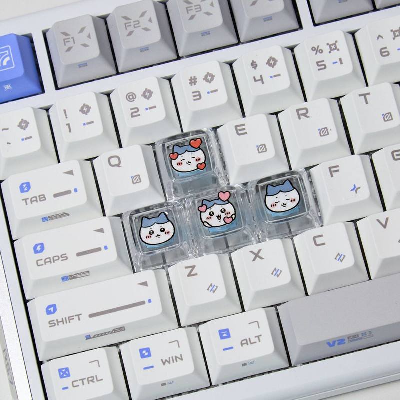 Chiikawa 4 Buah Keycap Transpa - Gaming Accessories Room ulasan dan harga