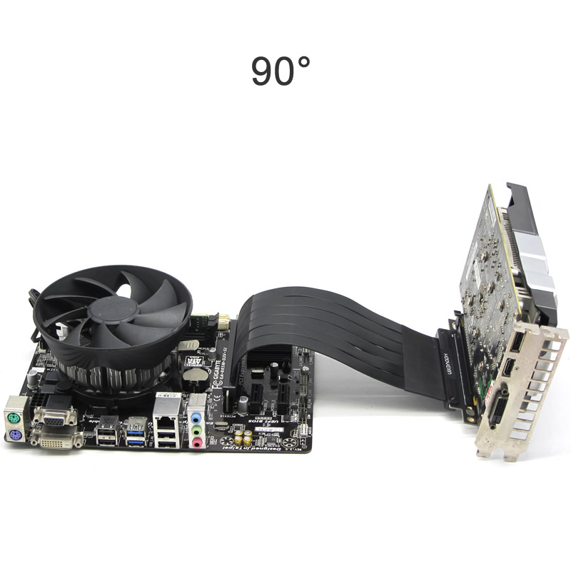 Kabel Riser PCIe, Kabel Eksten - Pcie Extension Cable ulasan dan harga