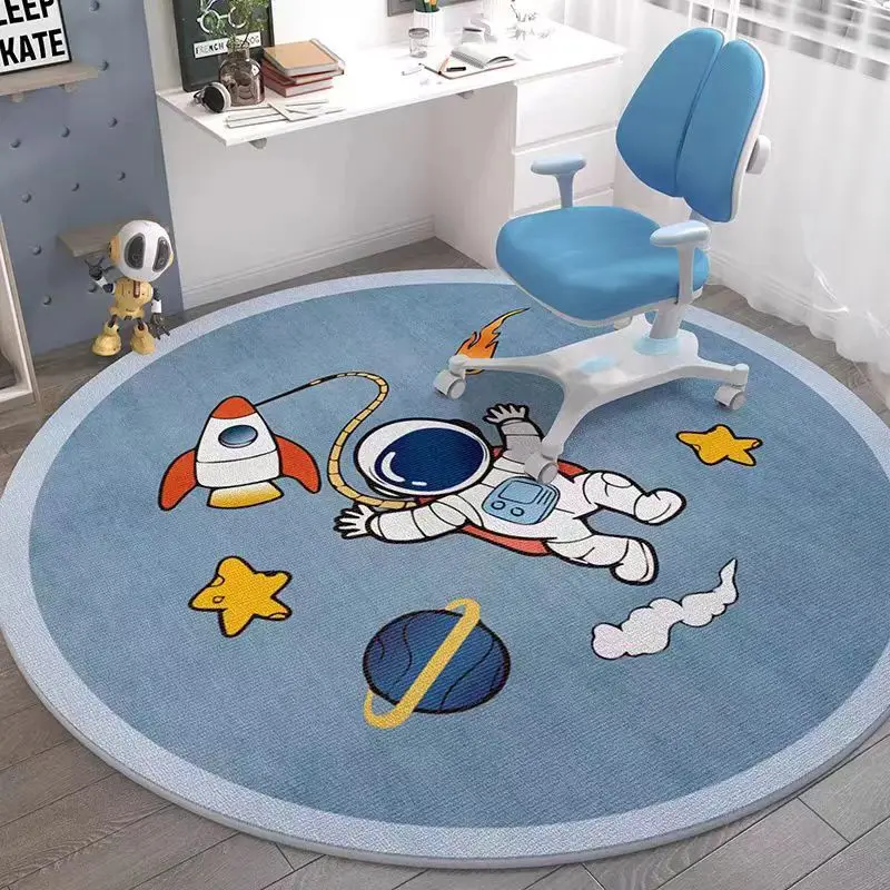 Karpet Bulat untuk Kamar Anak  - Desk Corner Mat ulasan dan harga