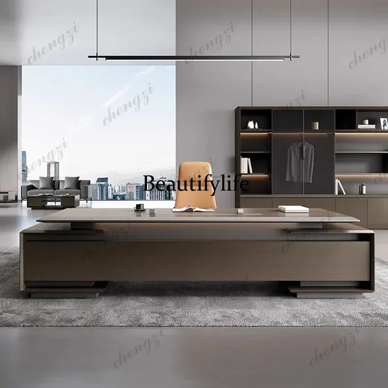 Meja Kantor Estetis, Meja Kerj - Gaming Accessories Table ulasan dan harga