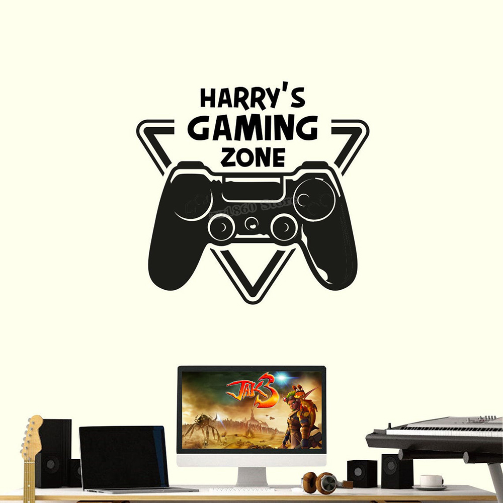 Stiker Dinding Zona Permainan  - Gaming Accessories Wall ulasan dan harga