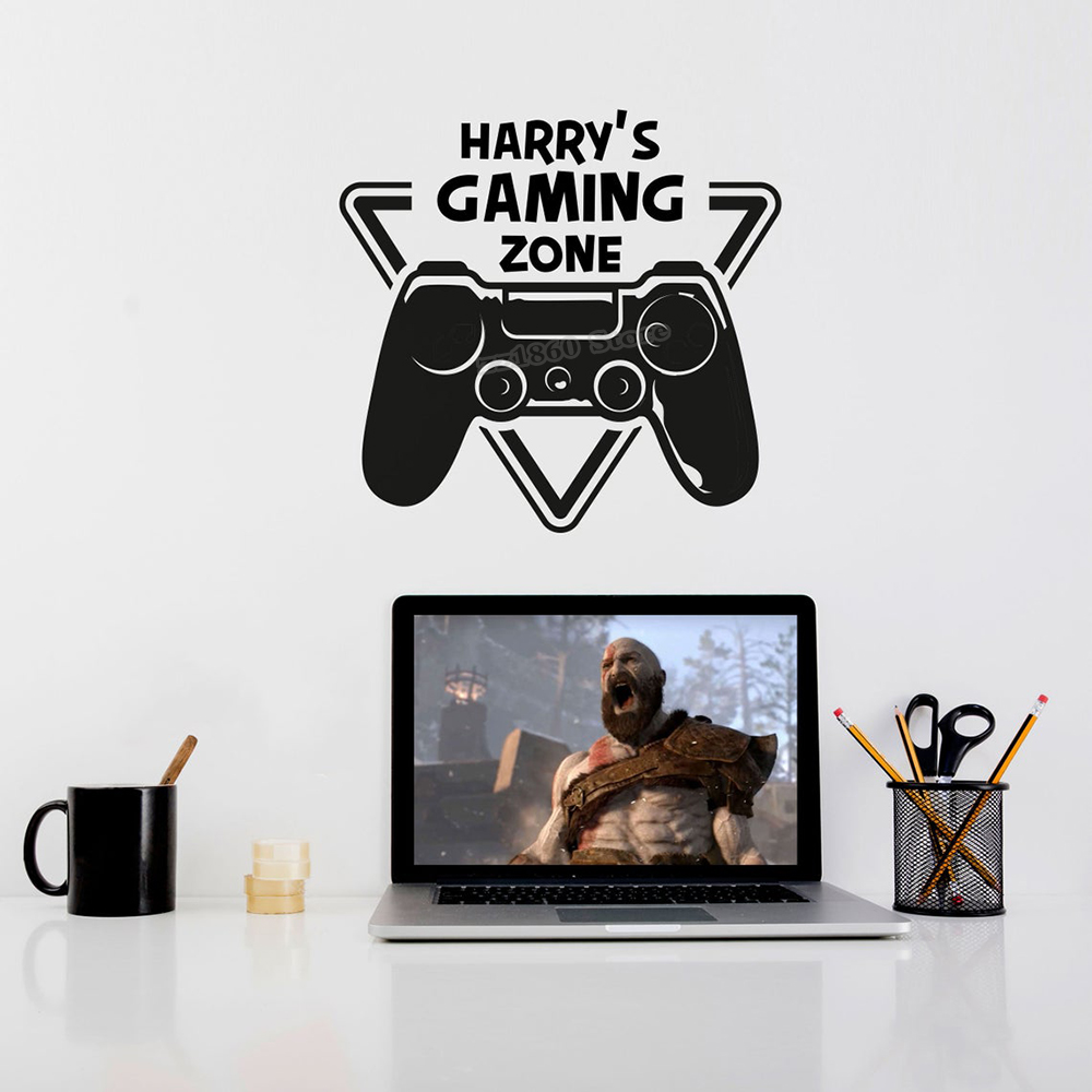 Stiker Dinding Zona Permainan  - Gaming Accessories Wall ulasan dan harga