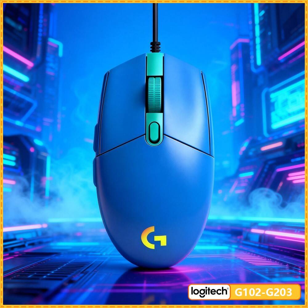 Logitech G203 Mouse Gaming Ber - Logitech Mouse G203 ulasan dan harga