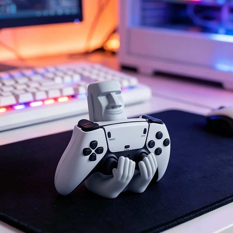 Penyangga Gamepad Resin Batu M - Gaming Accessories Room ulasan dan harga