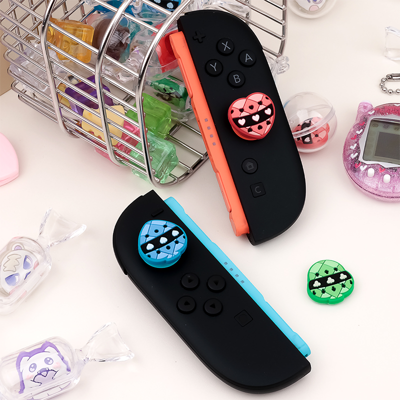4pcs Penutup Grip Stick Siliko - Gaming Accessories Kawaii ulasan dan harga