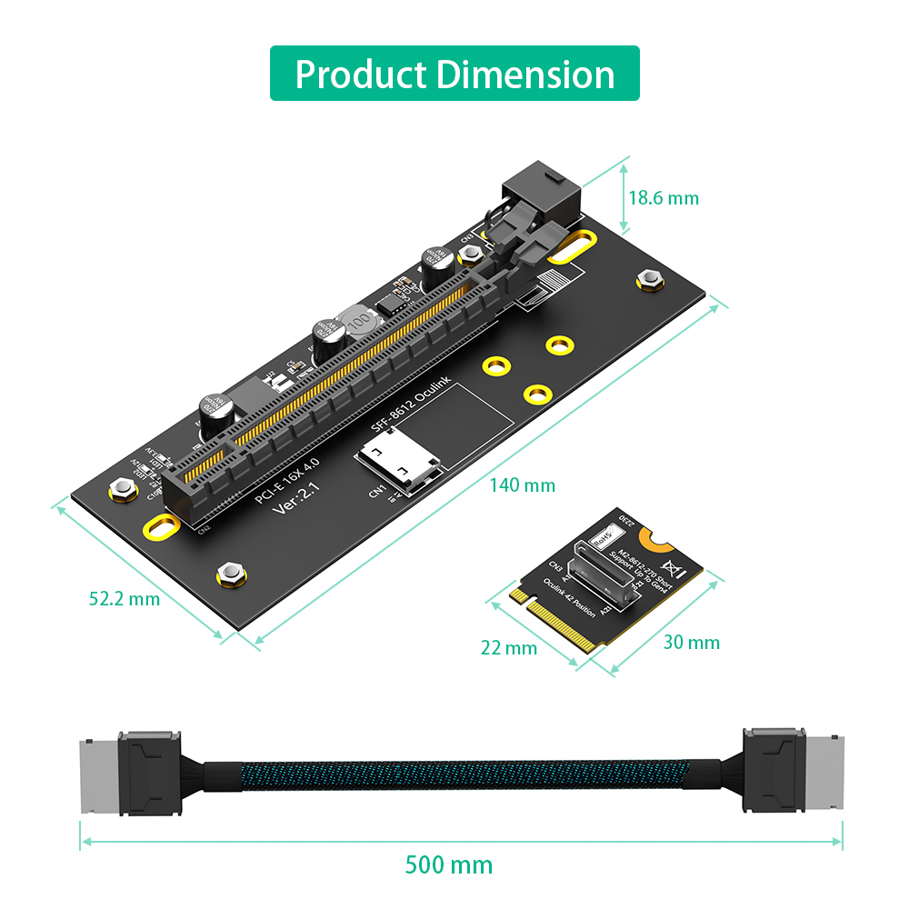 hot M.2 M-Key 2230 ke PCI-e 4. - Pcie Extension Cable ulasan dan harga